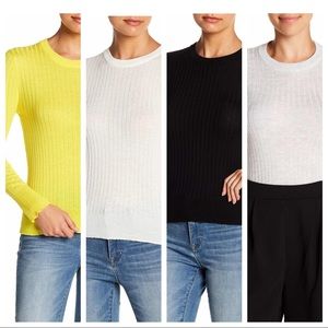 4-for-1 Elodie Ribbed Crew Neck Sweater
